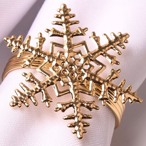 🎅Christmas Napkin Rings for Christmas Holiday Party❄️ Table Decoration🍽️-Claire Custom