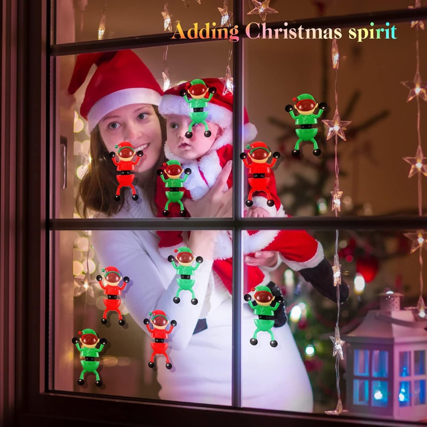 Christmas Sticky Wall Toys🧝Elf Climbing Toys🎄Party Favors-Claire Custom