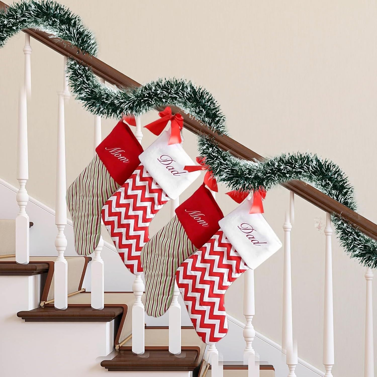 🎅Christmas Garland🎄Christmas Decorations for in Indoor Outdoor-Claire Custom