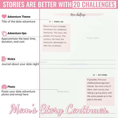 Write A Book About Your Story Mom I Want to Hear-6in1 Gift Set-Claire Custom