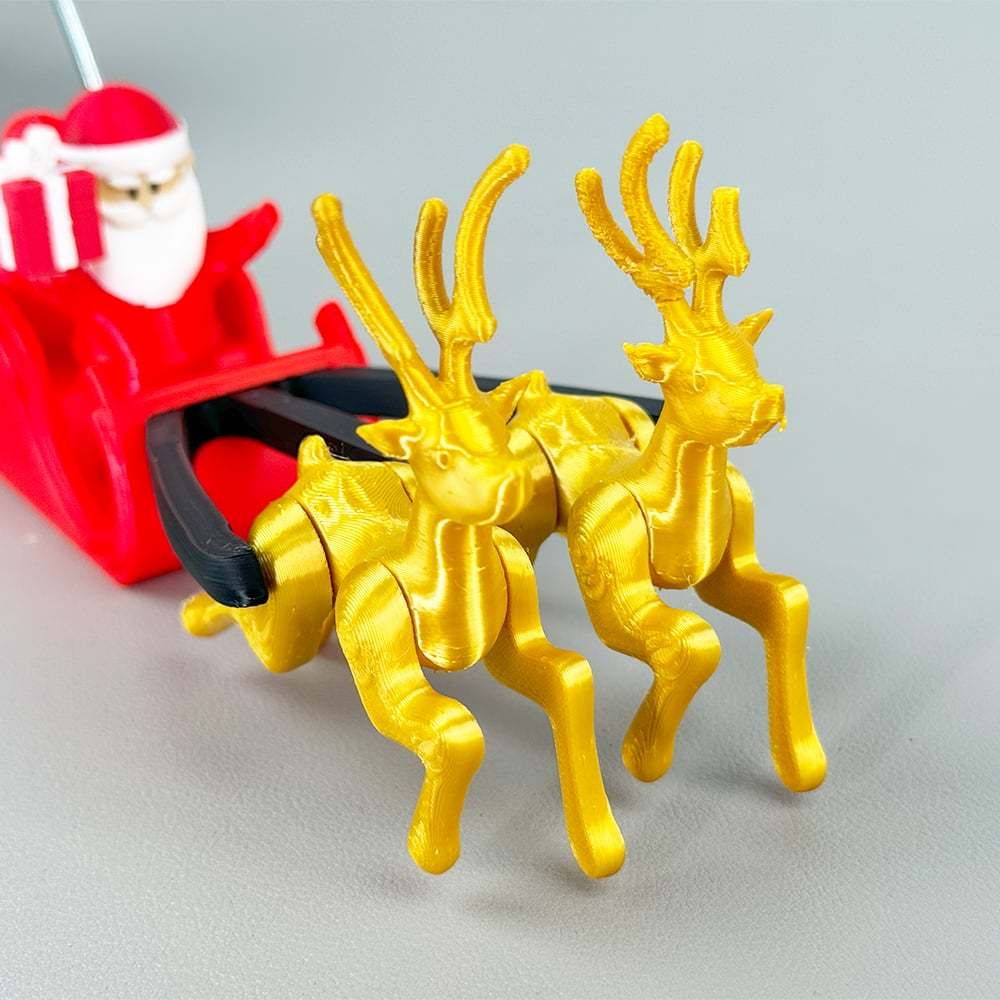 🌟3D Printed Tree Top Star Rotating Christmas Tree Decoration Plug-in-Claire Custom