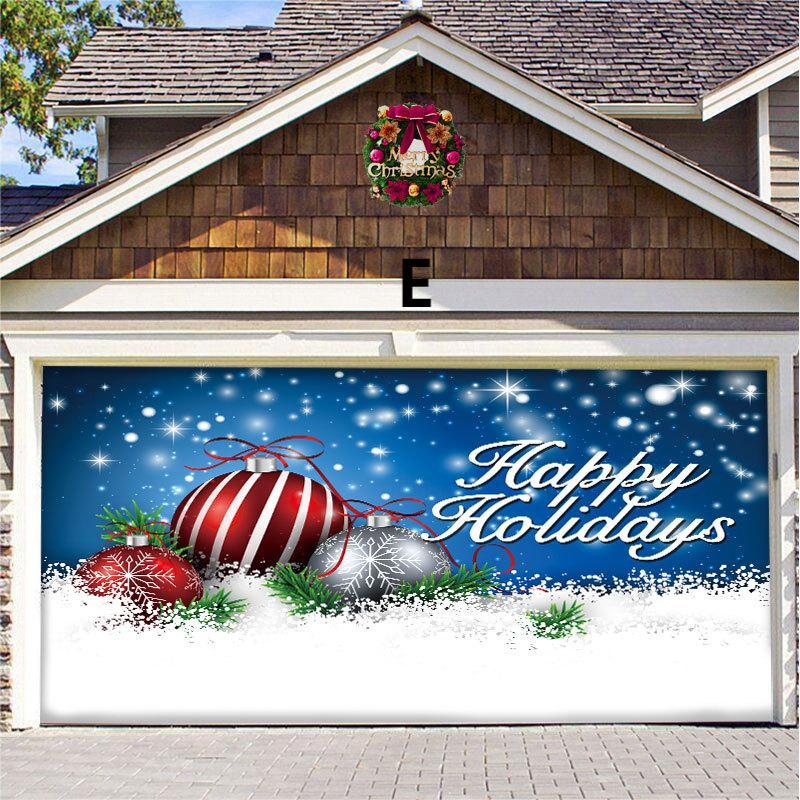 🎄 Christmas  Reusable Garage Door Decoration-Claire Custom