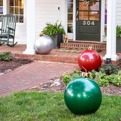 🎈Oversized Inflatable Christmas Ball Decoration-Claire Custom
