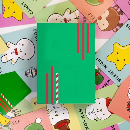 🏆2025 Christmas Hot Sale⚡Santa's Cookie Card Game - Family Party Game, Stocking Stuffer-Claire Custom