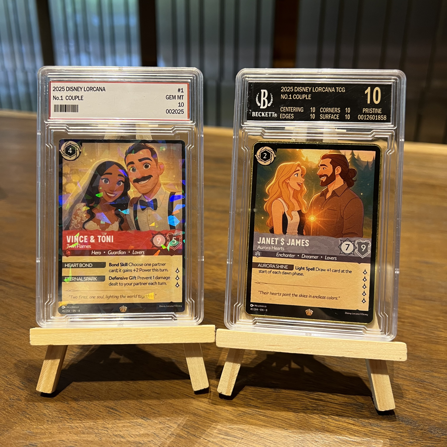 Custom Anime Couples Lorcard TCG Card-Claire Custom