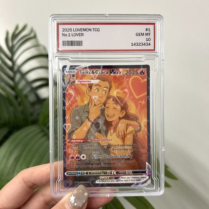 Custom Anime Couples Pokecard TCG V/Vmax/VSTAR/EX/GX/TRAINER Card