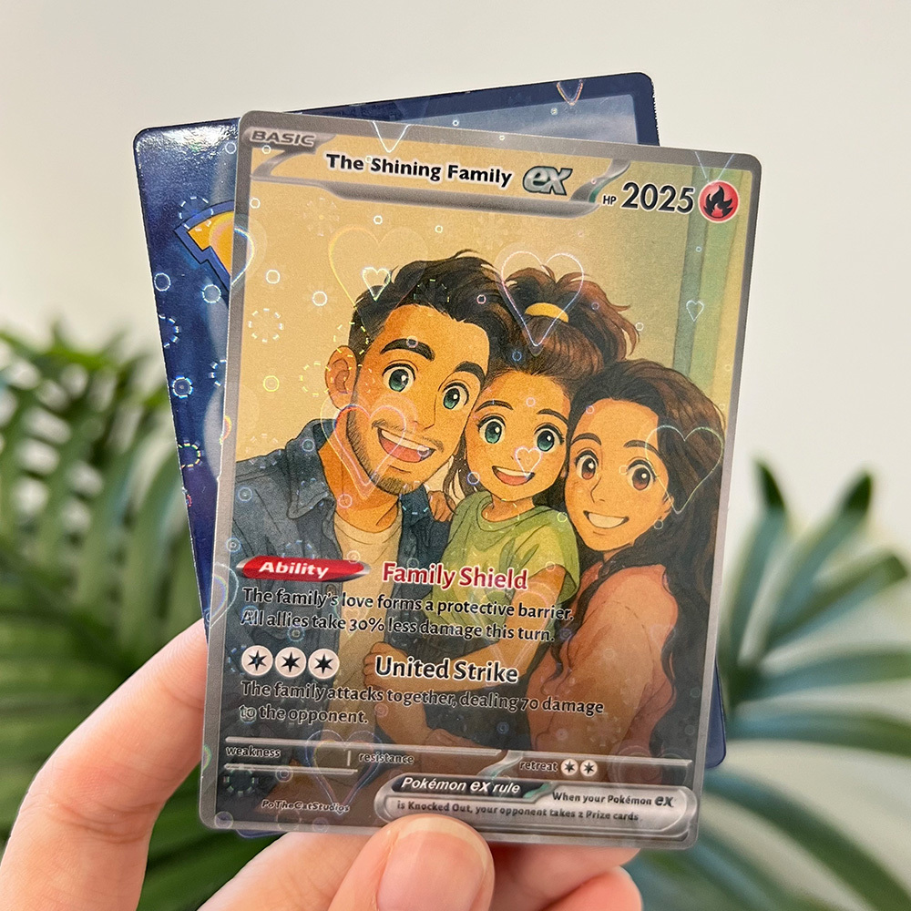 Custom Anime Family Pokecard TCG V/Vmax/VSTAR/EX/GX Card-Claire Custom