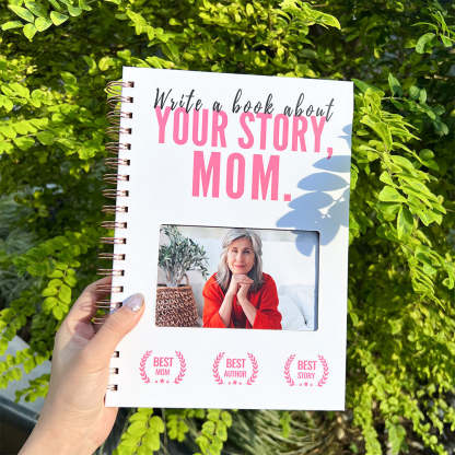 Write A Book About Your Story Mom I Want to Hear-6in1 Gift Set-Claire Custom