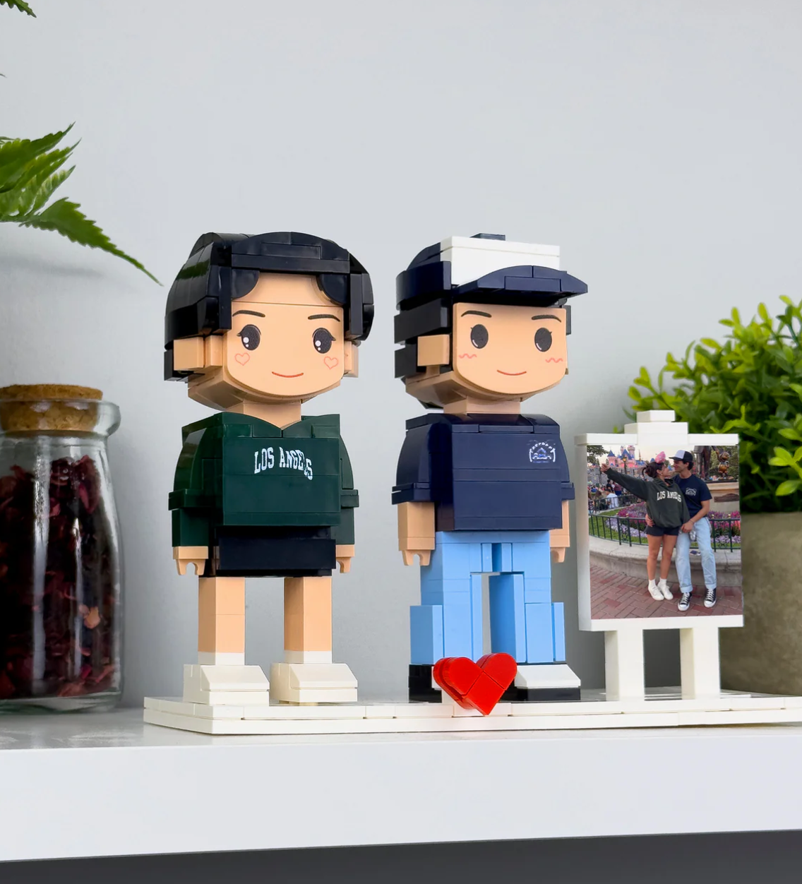 50%OFF❤️Custom Love Brick Set Figure with Photo-Claire Custom
