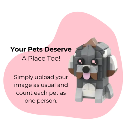 50%OFF❤️Custom Love Brick Set Figure with Photo-Claire Custom