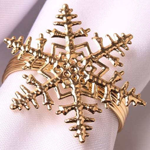 🎅Christmas Napkin Rings for Christmas Holiday Party❄️ Table Decoration🍽️-Claire Custom