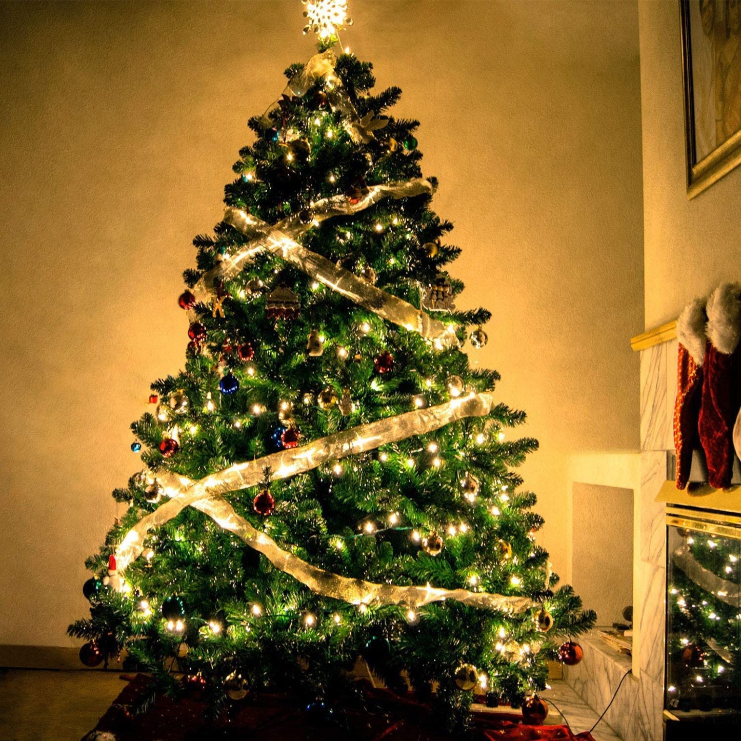 💥Christmas Ribbon Fairy Lights-Claire Custom