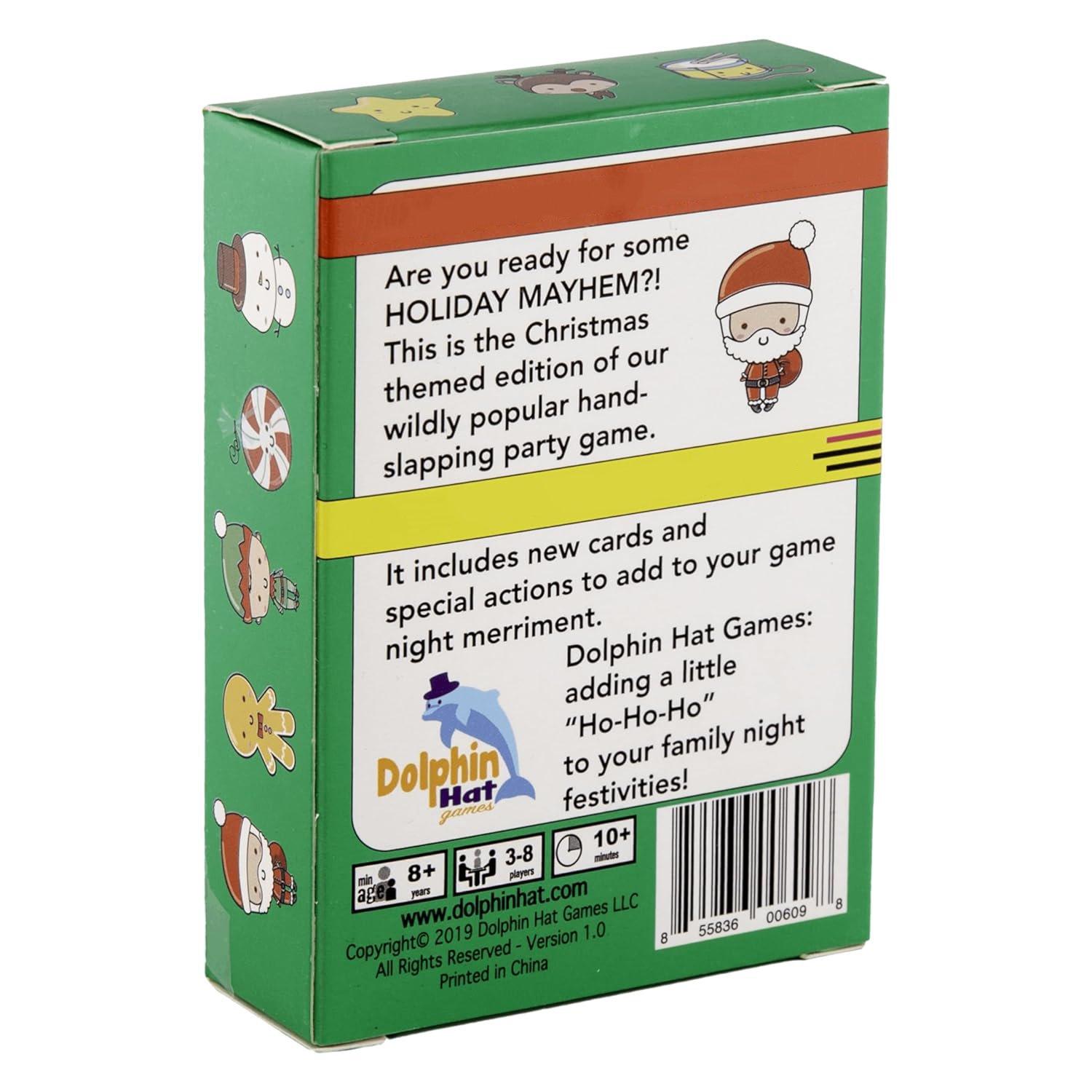 🏆2025 Christmas Hot Sale⚡Santa's Cookie Card Game - Family Party Game, Stocking Stuffer-Claire Custom