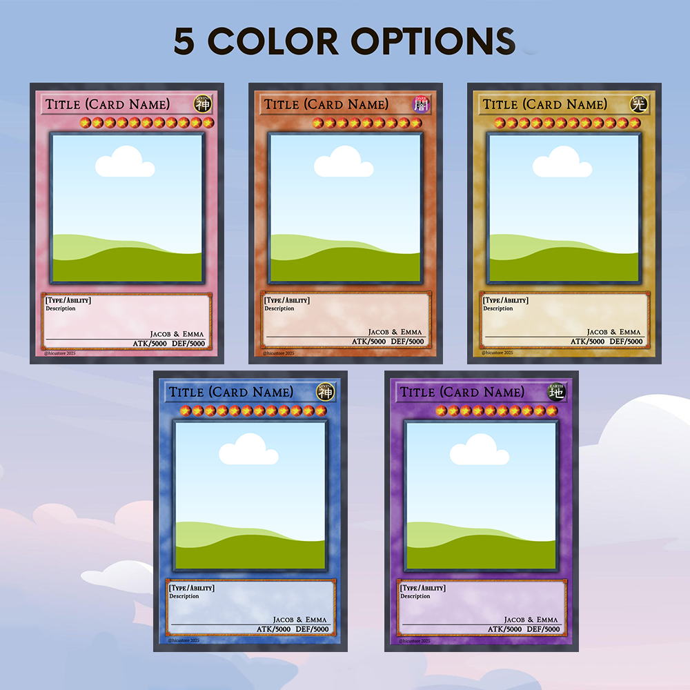 Custom Anime Couples YGO TCG Card-Claire Custom