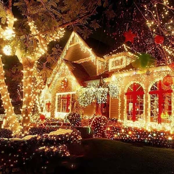 🎄Outdoor and Indoor Christmas Lights-Claire Custom