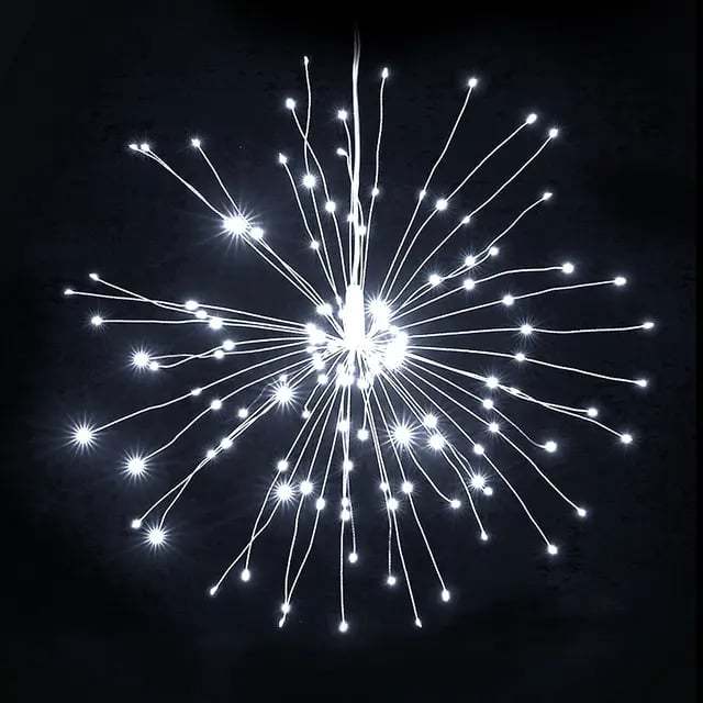 🎄Hanging Starburst Fairy Lights for Christmas-Claire Custom