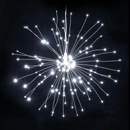 🎄Hanging Starburst Fairy Lights for Christmas-Claire Custom