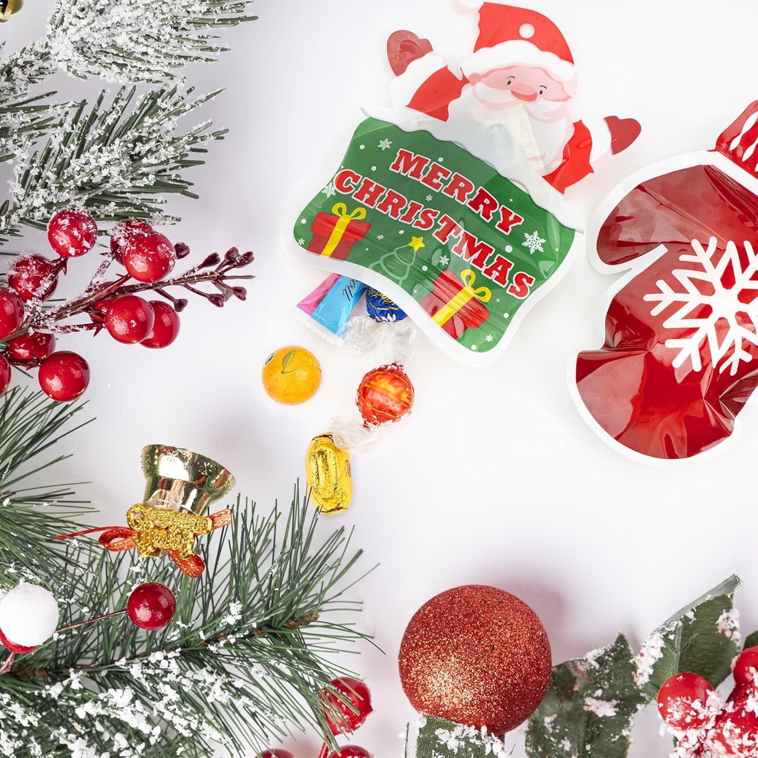 Christmas Candy🍬 Sealing Bags Christmas Winter Holiday Party Gifts🎁-Claire Custom