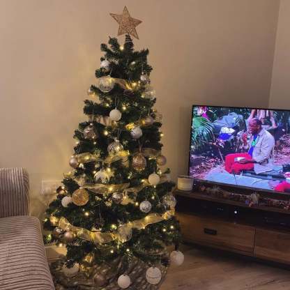 💥Christmas Ribbon Fairy Lights-Claire Custom