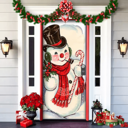 🌟2024 Christmas Front Door Decoration-Claire Custom