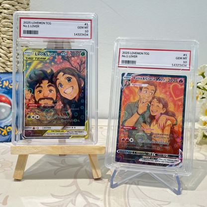 Custom Anime Couples Pokecard TCG V/Vmax/VSTAR/EX/GX/TRAINER Card