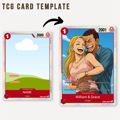 Custom Anime OP TCG Card For Couples-Claire Custom
