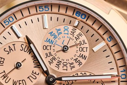 Global Horizons Ultra-Thin Chronograph Watch