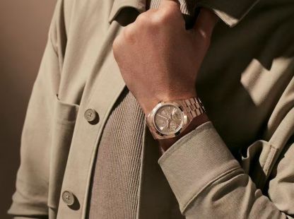 Global Horizons Ultra-Thin Chronograph Watch