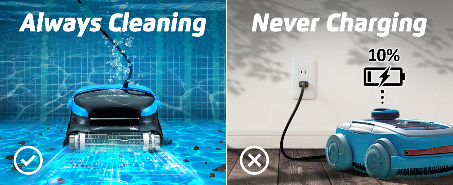 pool cleaner vacuum skimmer robotic robot inground automatic piscina cordless cc nautilus