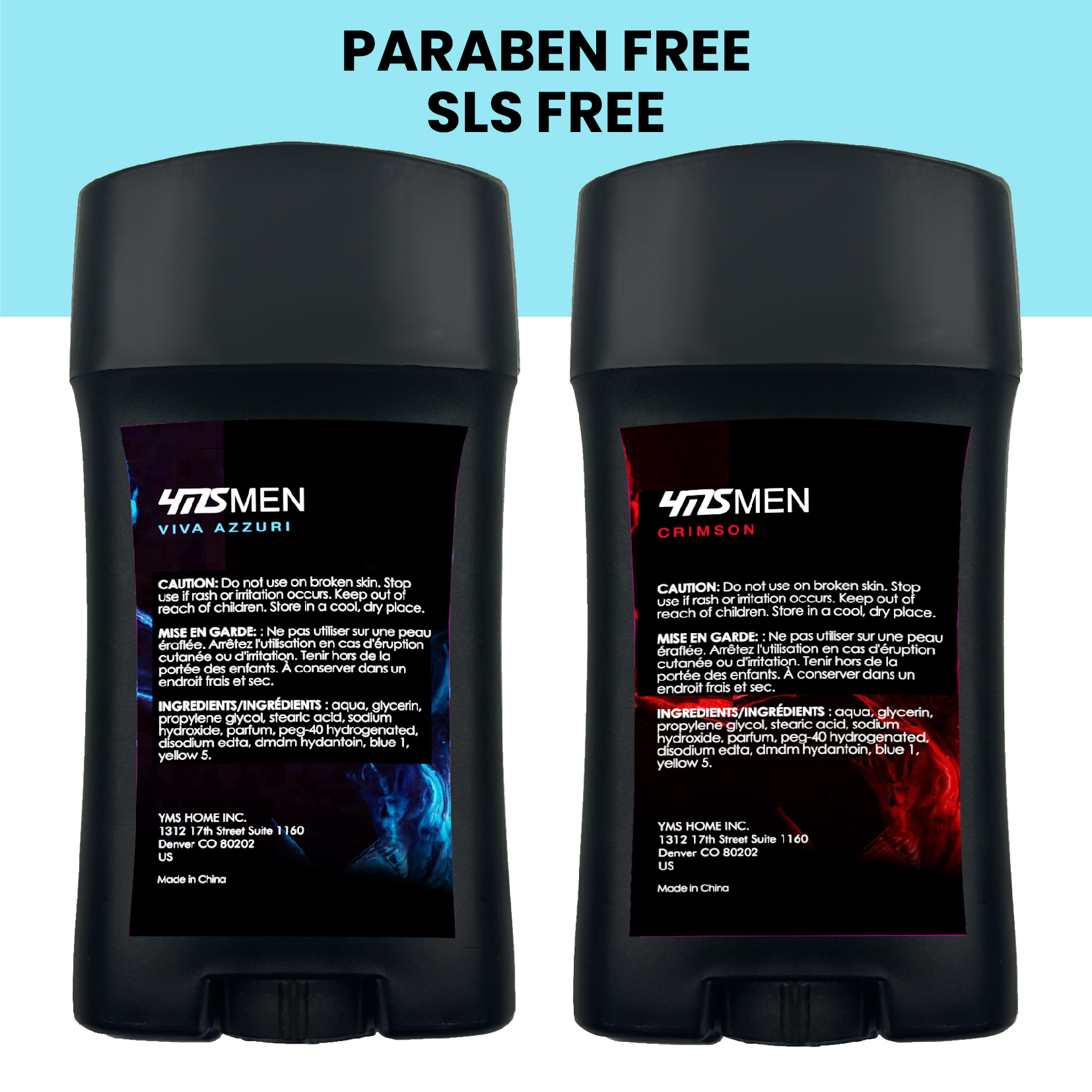 YMS Men Antiperspirant Deodorant Adventure Freshness and Odor Protection Deodorant for Men 2.05Oz, (Pack of 1) Woodsy, Stick