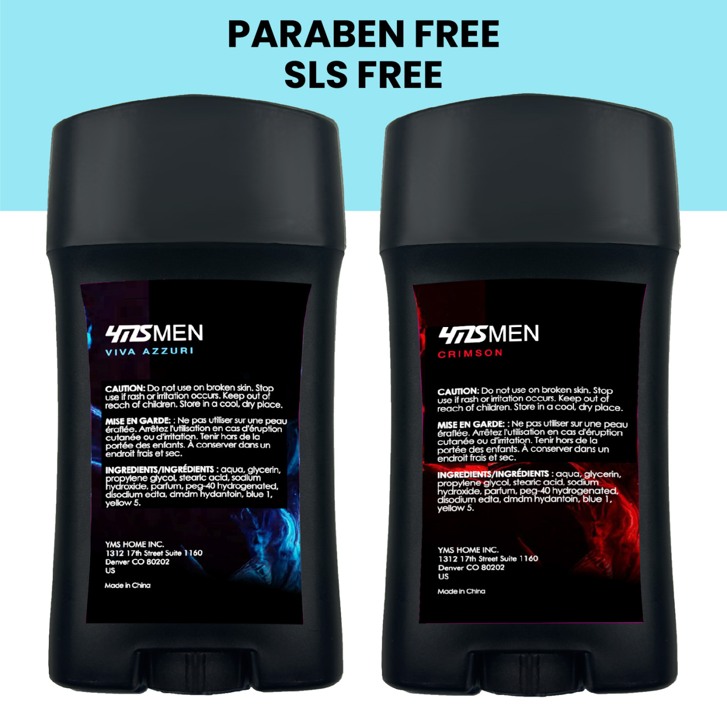 YMS Men Antiperspirant Deodorant Adventure Freshness and Odor Protection Deodorant for Men 2.05Oz, (Pack of 1) Woodsy, Stick