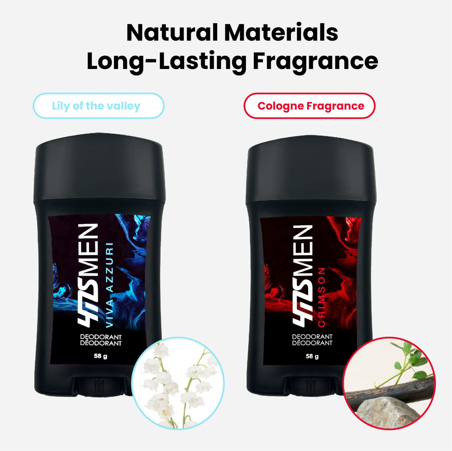 YMS Men Antiperspirant Deodorant Adventure Freshness and Odor Protection Deodorant for Men 2.05Oz, (Pack of 1) Woodsy, Stick