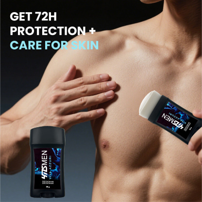 YMS Men Antiperspirant Deodorant Adventure Freshness and Odor Protection Deodorant for Men 2.05Oz, (Pack of 1) Woodsy, Stick