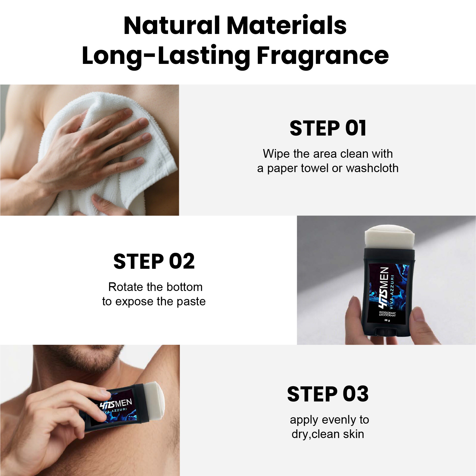 YMS Men Antiperspirant Deodorant Adventure Freshness and Odor Protection Deodorant for Men 2.05Oz, (Pack of 1) Woodsy, Stick