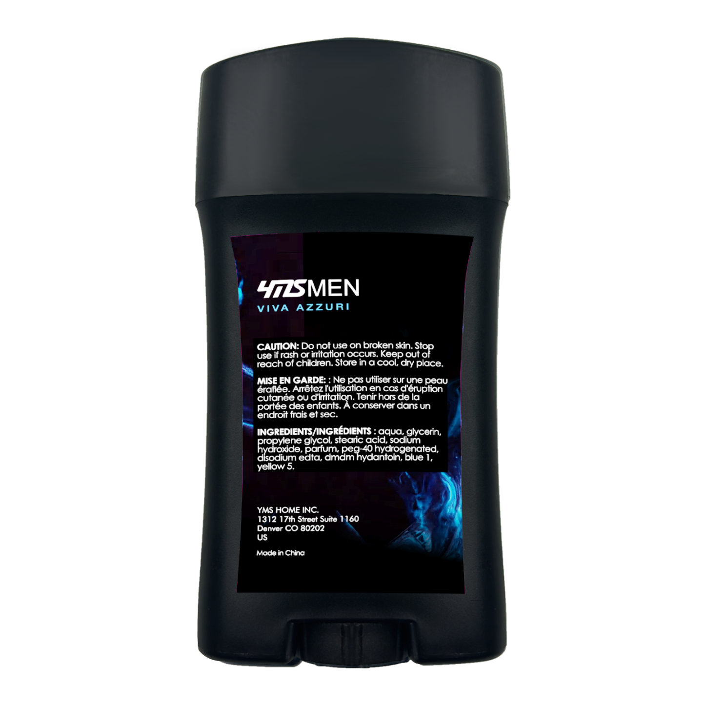 YMS Men Antiperspirant Deodorant Adventure Freshness and Odor Protection Deodorant for Men 2.05Oz, (Pack of 1) Woodsy, Stick