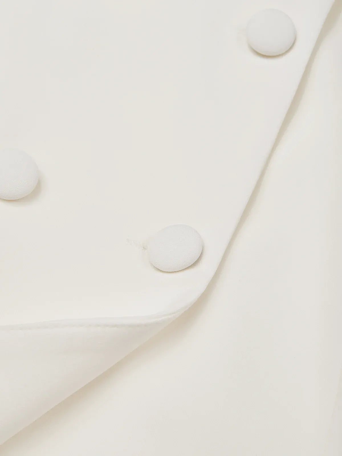 White Buckle Blazer V Neck Sleeveless A-Line Mini Homecoming Dress