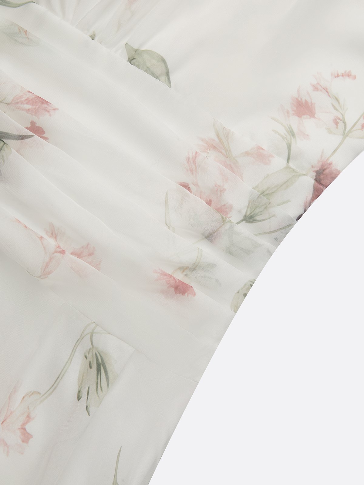 Halter Neck Floral Print Bow Tie Long Evening Dress
