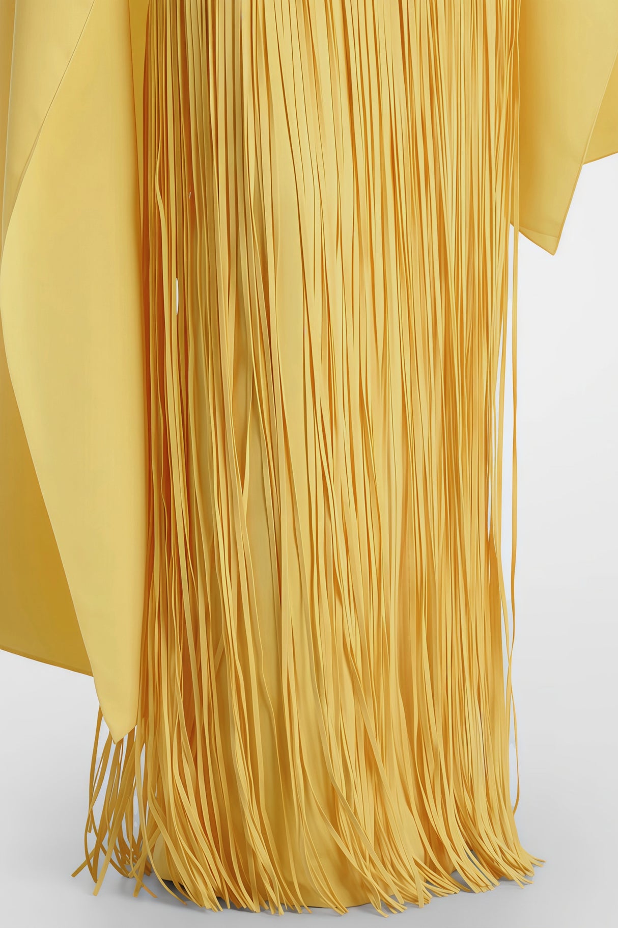 Apparat Fringed Maxi Dress with Shawl