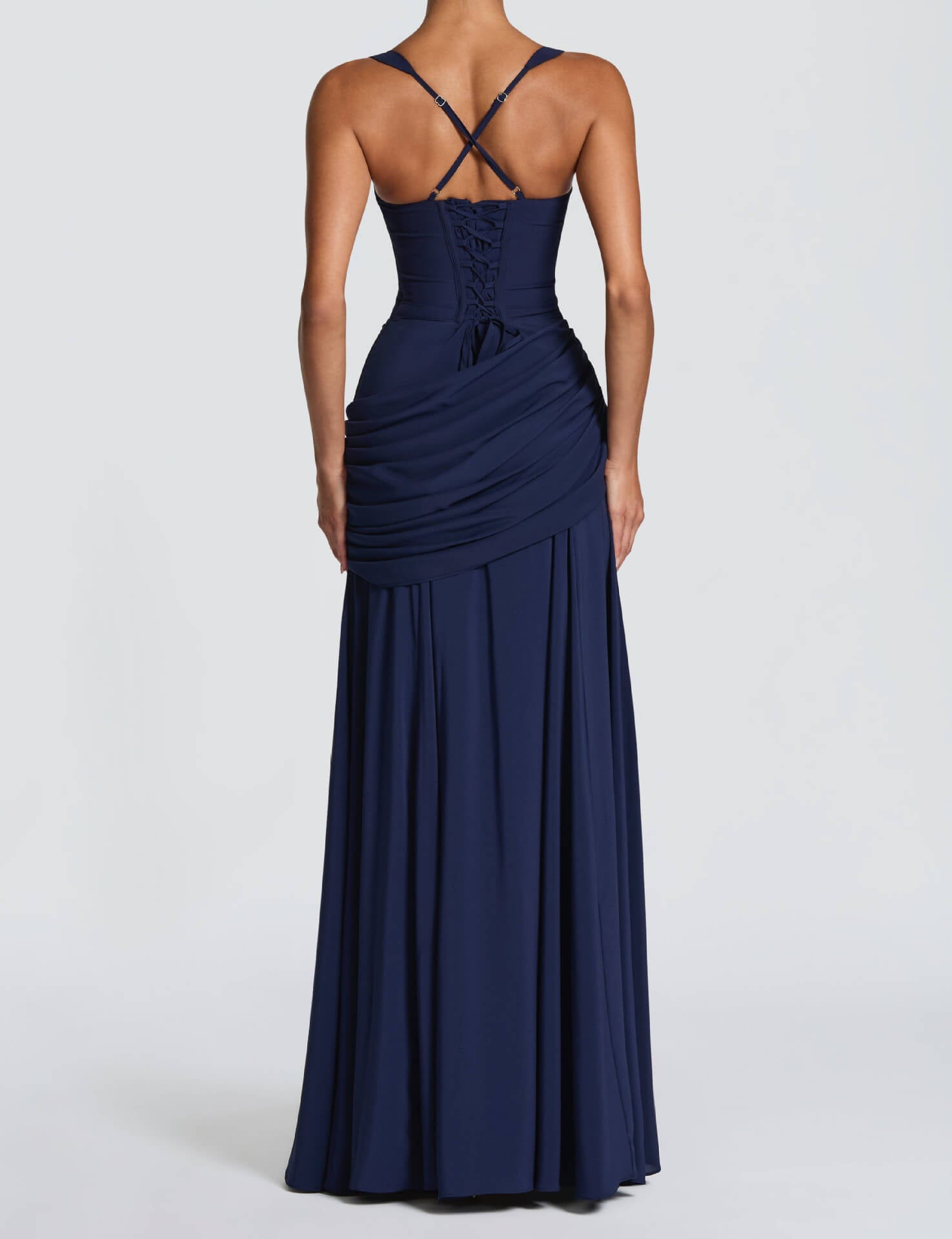 Square Neck Elegant Maxi Dress