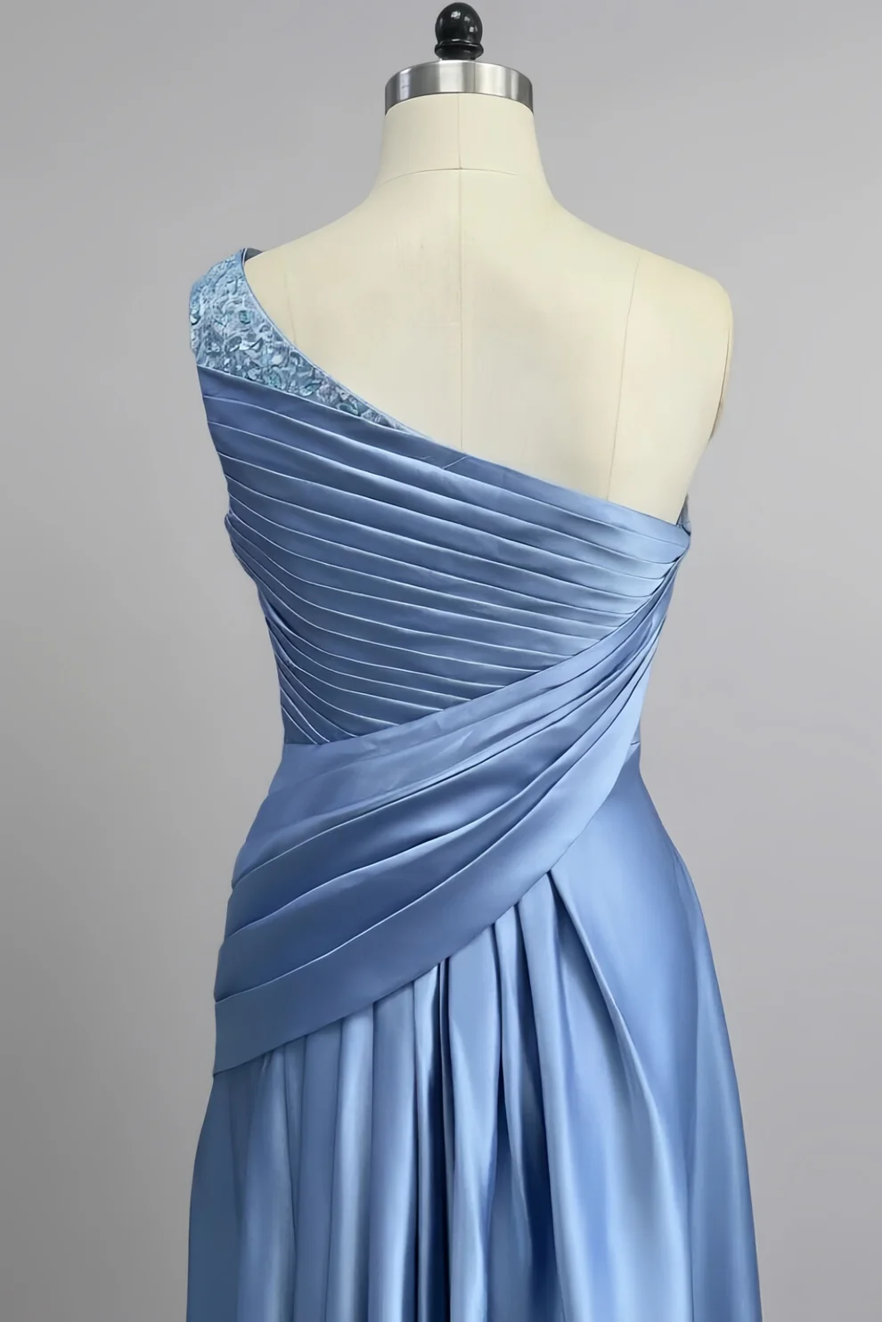 Sheath One Shoulder Sleeveless Floor Length Mother Dresses