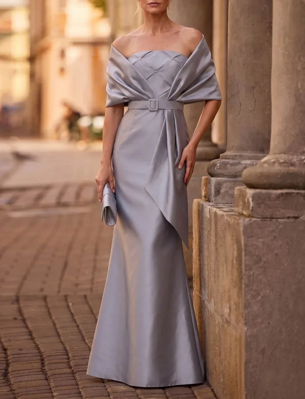 Trumpet 2 Pieces Floor Length Mother Of The Bride Dresses