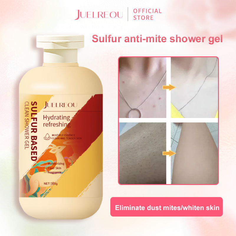 [Efficiently solves itchy back and itchy head] Sulfur Mite Removing Shower Gel