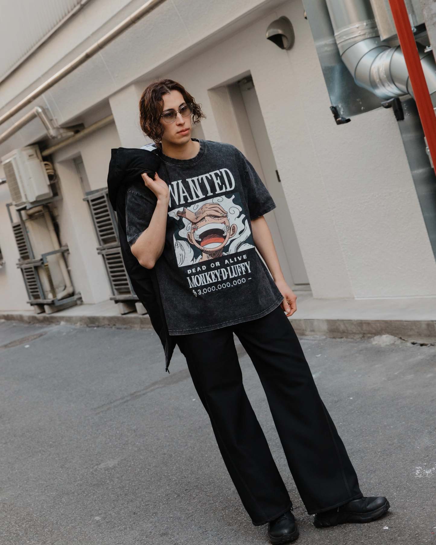 GEAR 5 BOUNTY POSTER VINTAGE OVERSIZE TEE-[FRONT]