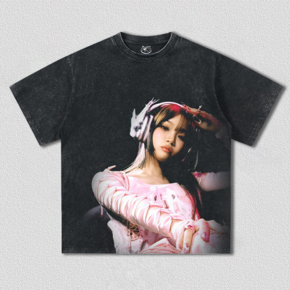 lesserafim CHAEWON TEE 9.10