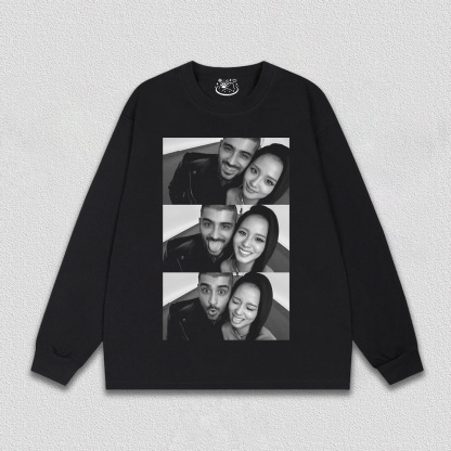 JISOO&ZAYN  EYESCLOSED TEE