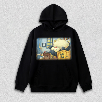 SNORLAX VAN GOGH HOODIES