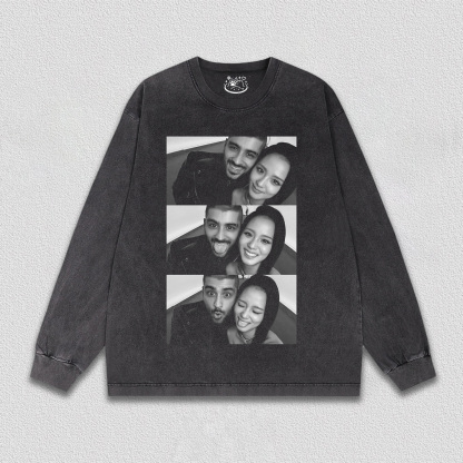 JISOO&ZAYN  EYESCLOSED TEE