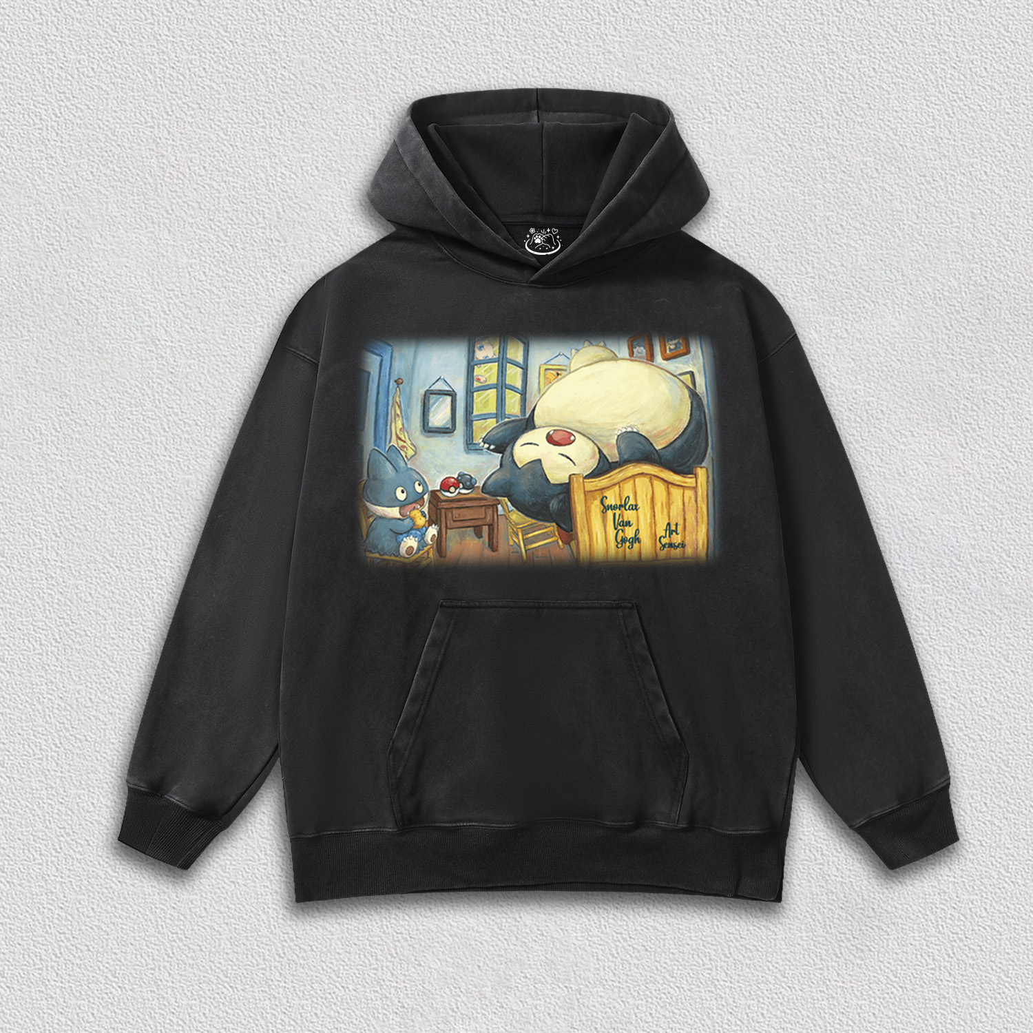 SNORLAX VAN GOGH HOODIES