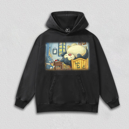 SNORLAX VAN GOGH HOODIES