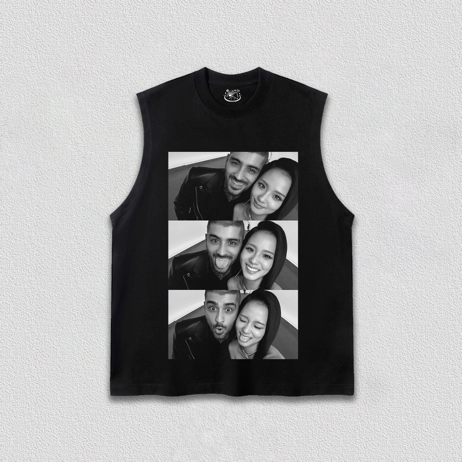 JISOO&ZAYN  EYESCLOSED TEE